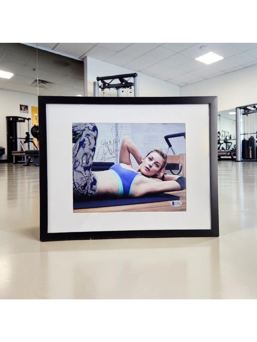 Olympic Medalist Gracie Gold Autographed 11X14 Framed & Matted COA Beckett Skate